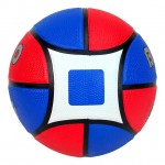 Buffalo Sports Deluxe BR Rubber Basketball | Size 6 Blue-Red